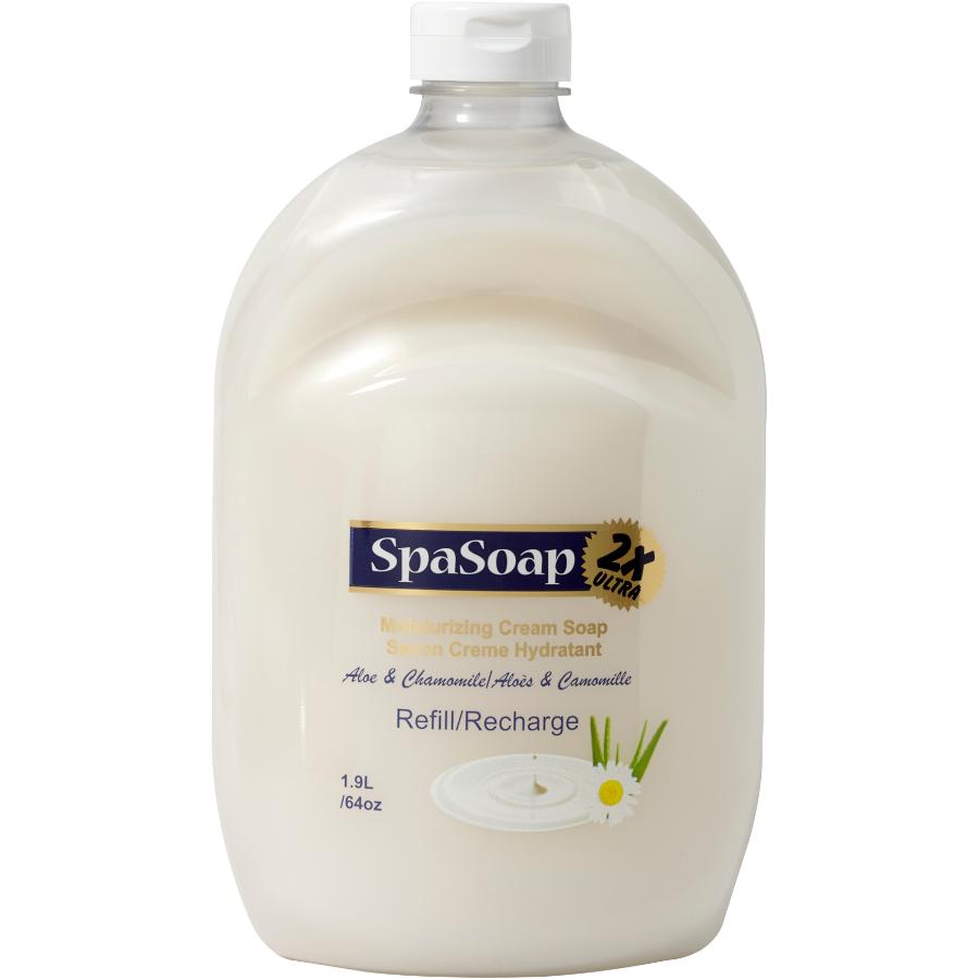 spa soap aloe and chamomile cream soap