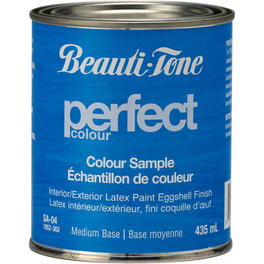Beauti Tone 435ml Sample Size Medium Base Eggshell Finish Interior Latex Paint Home Hardware