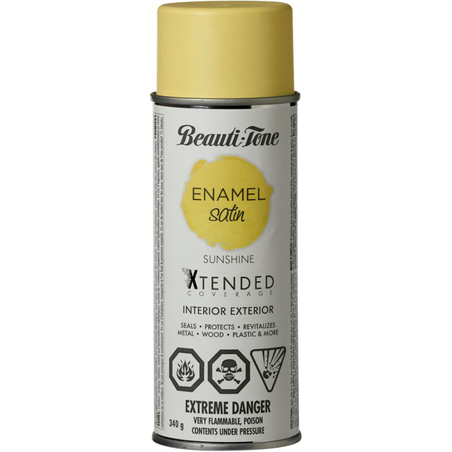 Beauti Tone 340g Interior Exterior Sunshine Satin Solvent Paint Home Hardware