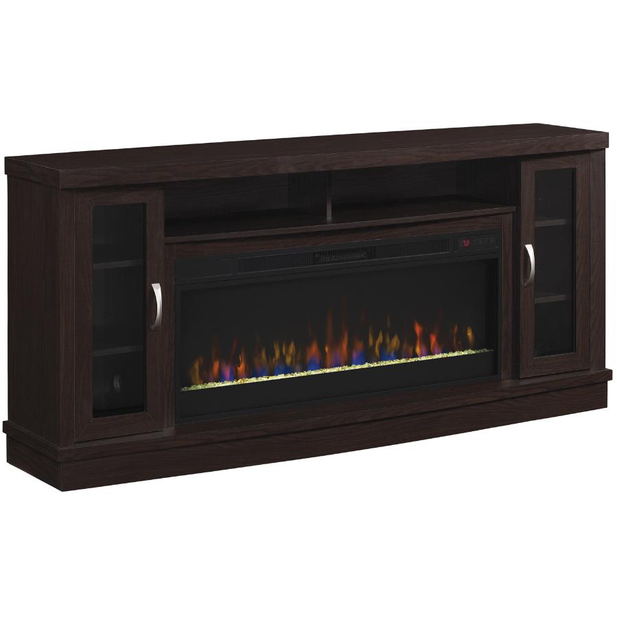 Classic Flame 70 Hutchinson Espresso Electric Fireplace Tv Stand