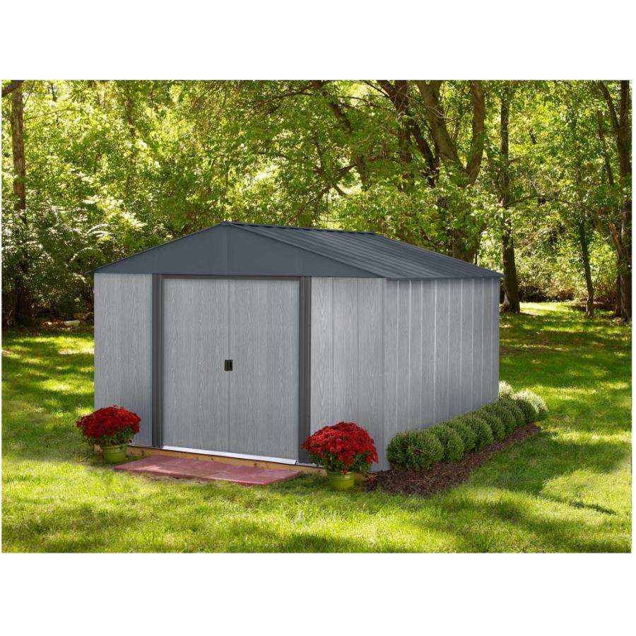 Arrow Sheds 10 X 10 Driftwood Storage Shed Home Hardware
