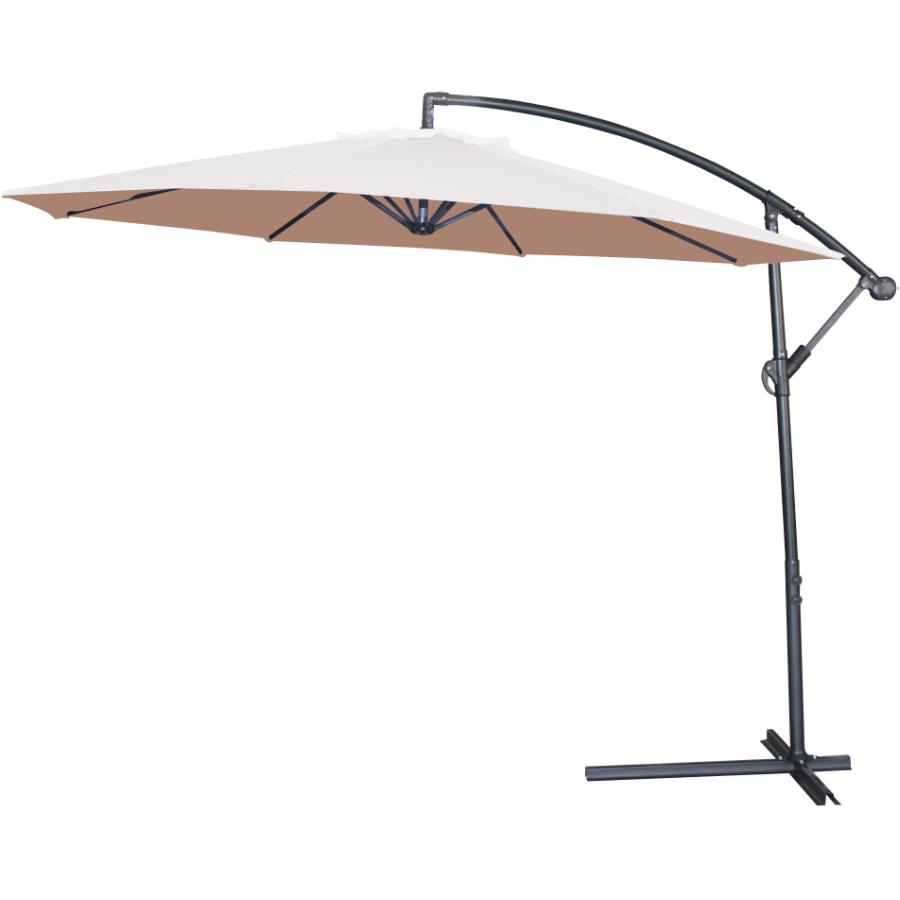 Instyle Outdoor 10 Taupe Offset Umbrella Home Hardware