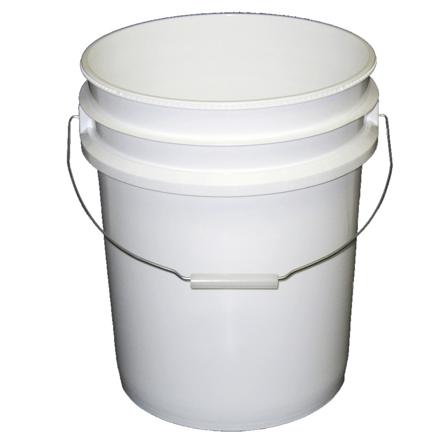 blank 5 gallon buckets