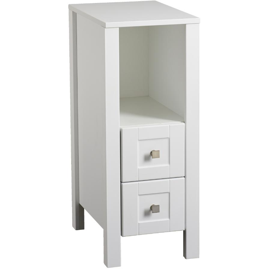 Chelini Clare White Bathroom Side Cabinet Home Hardware