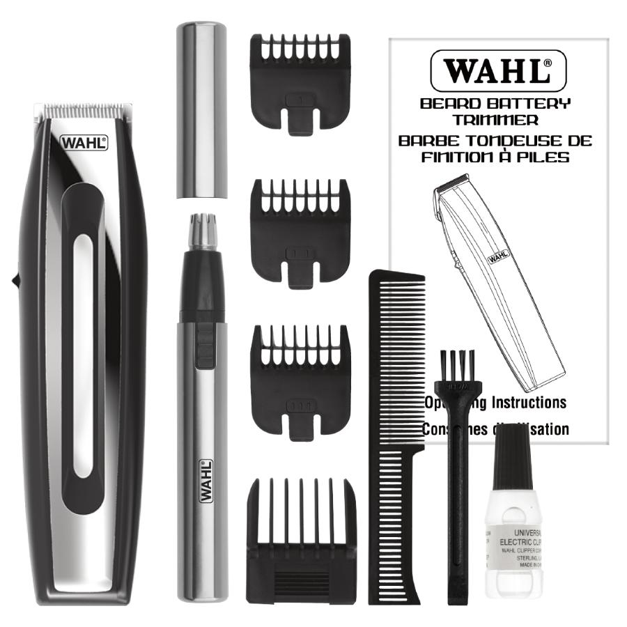 wahl beard trimmer battery operated