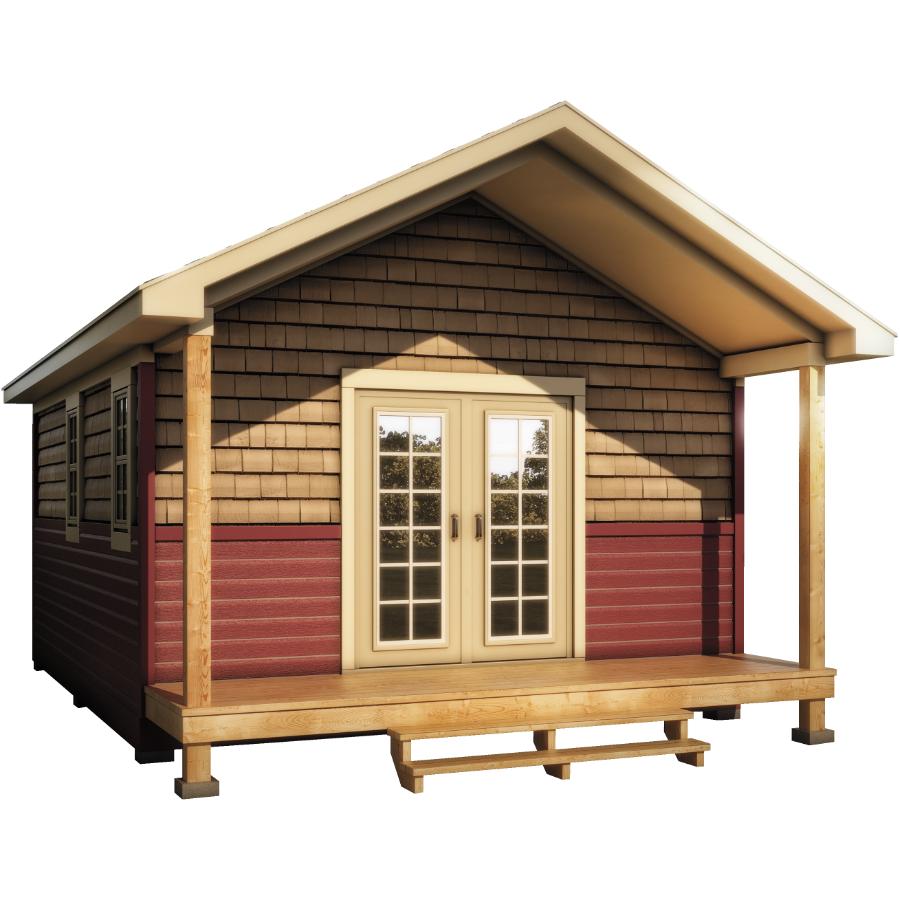 16 X 20 Bunkie With Vertical Siding Home Hardware