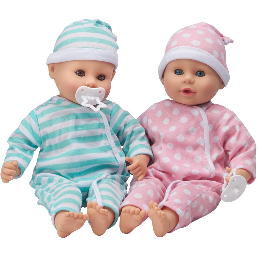 melissa and doug twin baby dolls