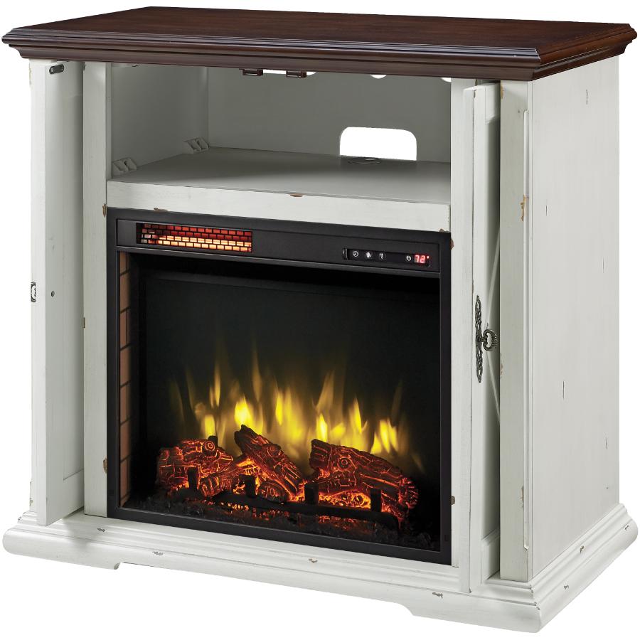 Muskoka Westin 38 Electric Infrared Fireplace Tv Stand Aged