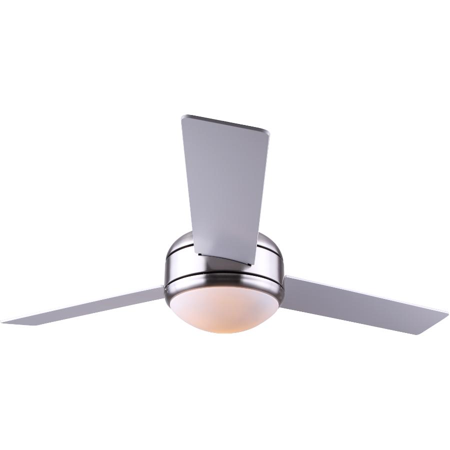 Canarm Calibre 48 3 Blade Brushed Pewter Ceiling Fan With Light