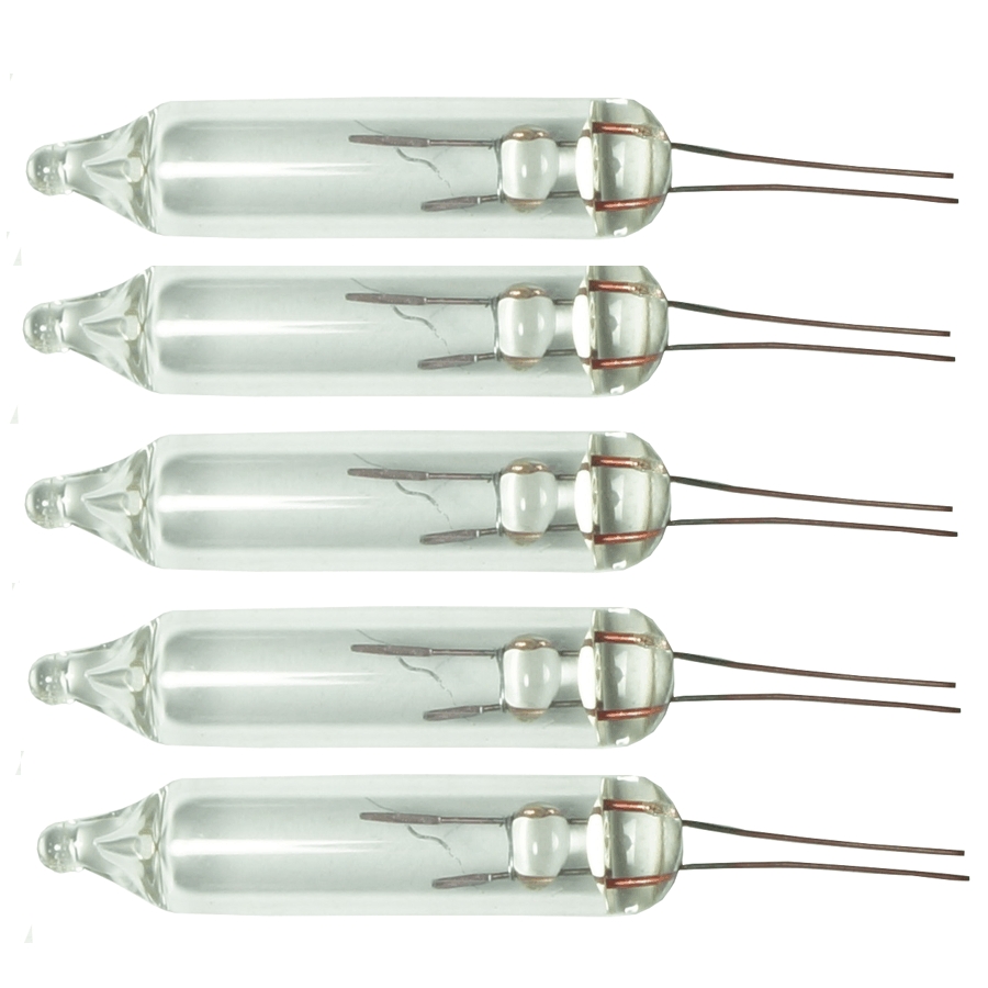 200 Replacement Mini Bulbs Incandescent 2.5 Volt 0.425 Watts Christmas Lights
