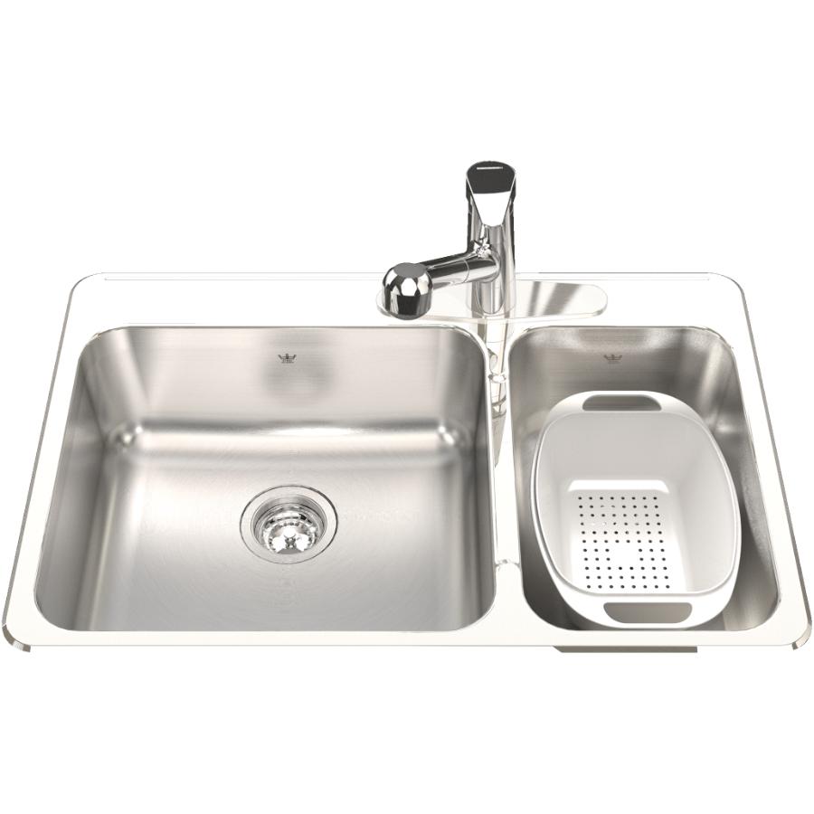 Kindred 31 X20 X8 1 1 2 Stainless Steel Kitchen Sink With