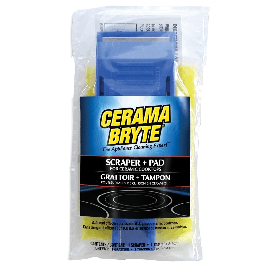 Cerama Bryte Ceramic Scraper And Pad Home Hardware