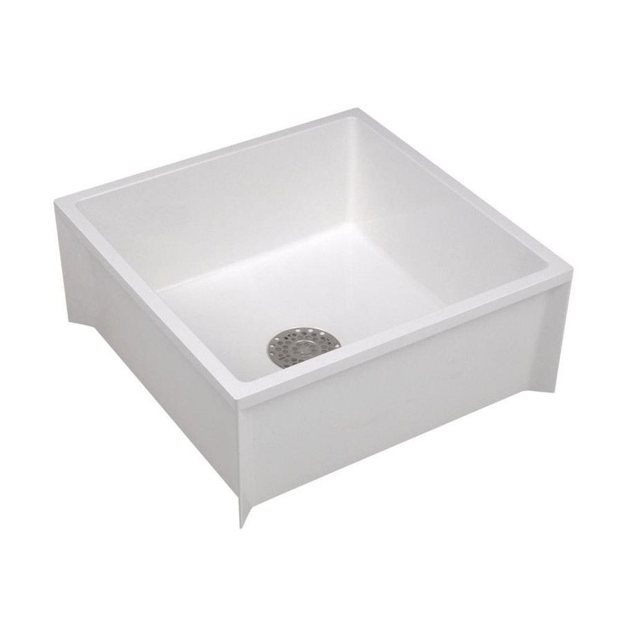 Elm Mustee 24 X24 X10 Mop Basin With Drain Home Hardware