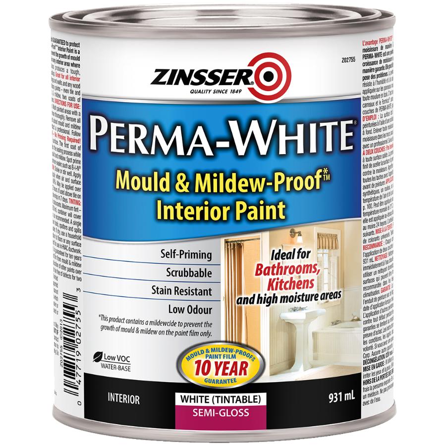 Zinsser 931ml Interior Perma White Wall And Ceiling Semi