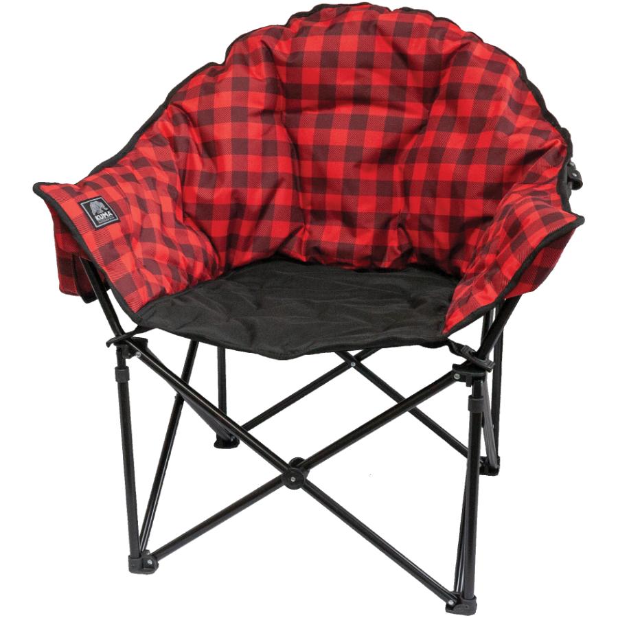 Kuma Outdoor Gear Red Black Plaid Adult Lazy Bear Camp Chair Home Hardware
