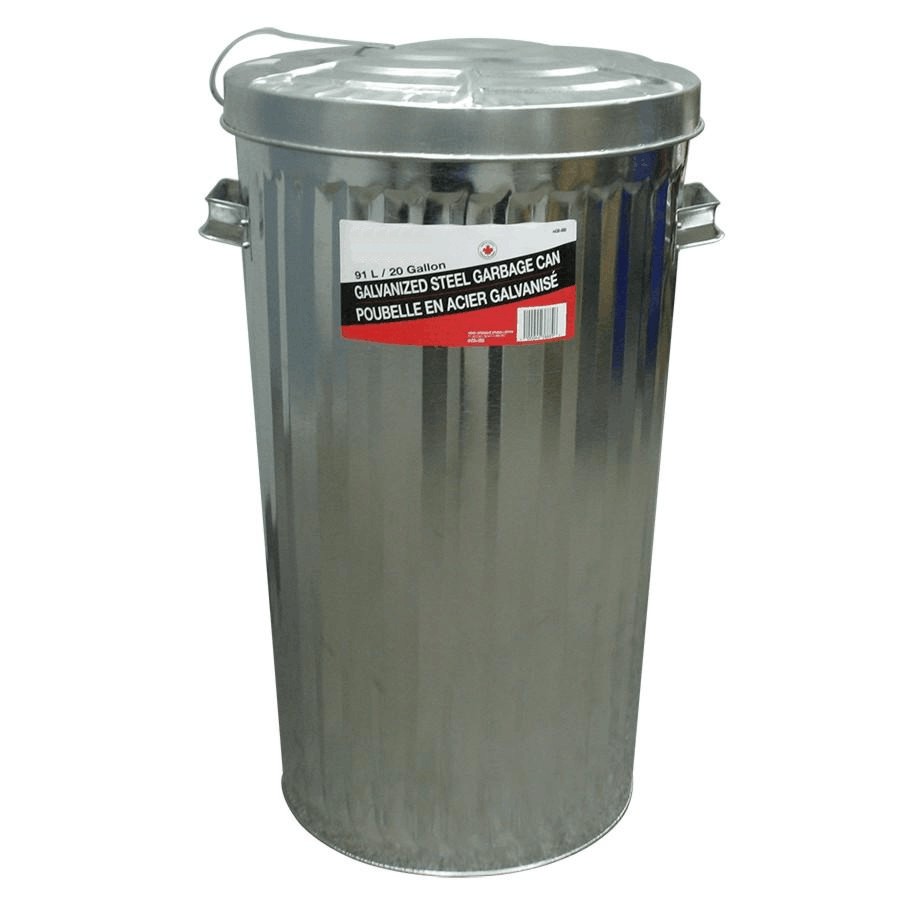 Poubelle Galvanisee De 91 L Homewares Home Hardware