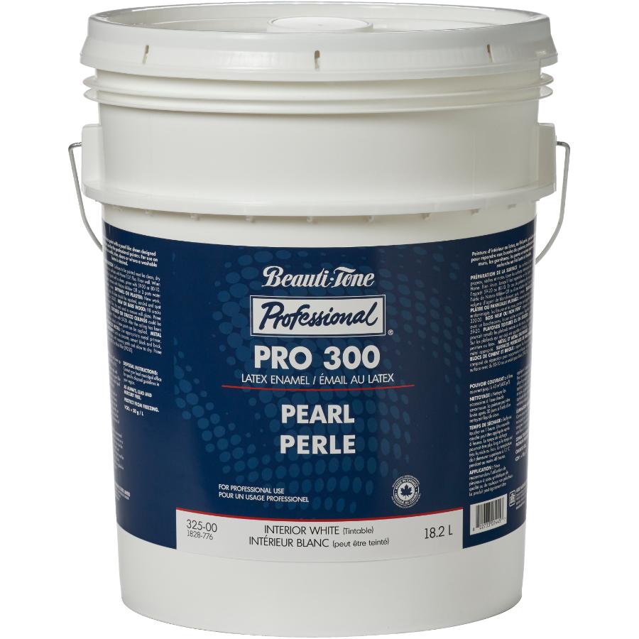 Peinture D Interieur Au Latex Fini Perle Base Blanche 18 2 L Beauti Tone Professional Home Hardware