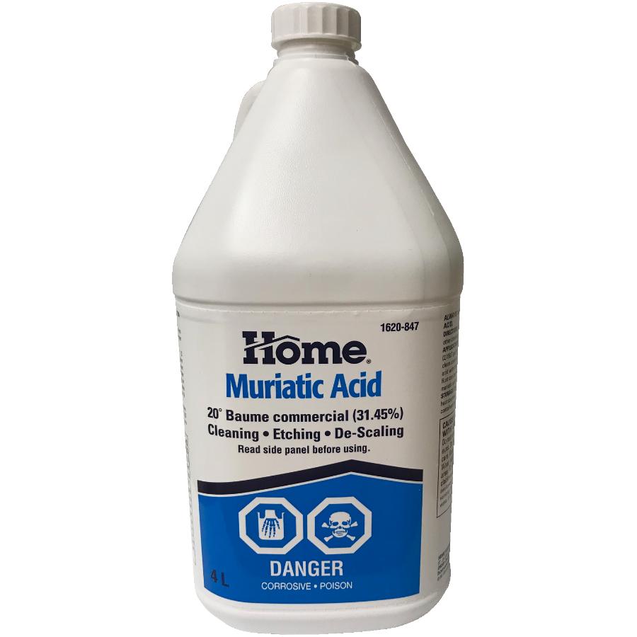 Acide Muriatique 4 L Home Home Hardware