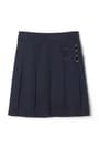 Front view of Pleated Two-Tab Skort opens large image - 1 of 4