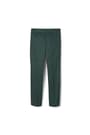 back view of  Green Flat Front Double Knee Pant opens large image - 2 of 2