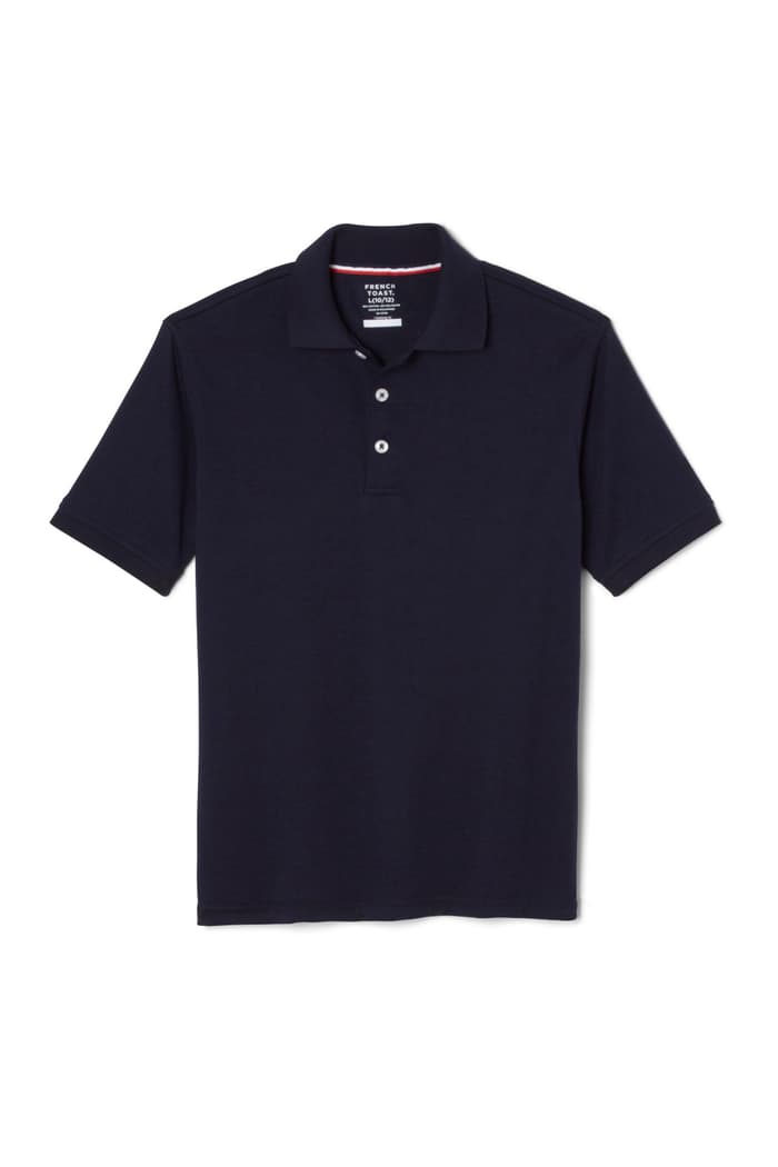 Front view of Short Sleeve Interlock Polo 