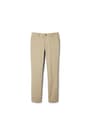 Front view of Girls' Straight Fit Stretch Twill Pant opens large image - 1 of 2