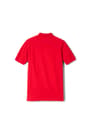 Back View of Short Sleeve Piqué Polo opens large image - 2 of 4