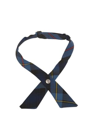 Product Image with Product code 10754,name  Adjustable Plaid Cross Tie   color BLRP 