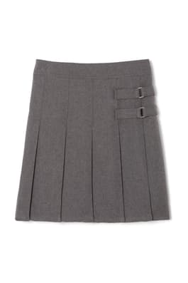Product Image with Product code 1302,name  Pleated Two-Tab Skort   color HGRY