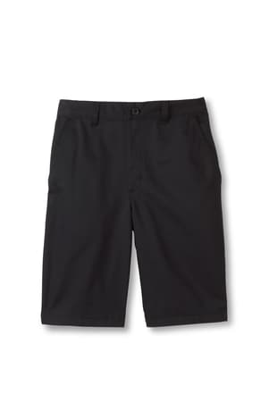 Product Image with Product code 1398,name  Boys' Pull-On Twill Short   color BLAC 