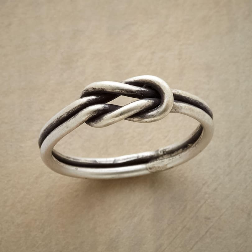 INFINITY KNOT RING view 1