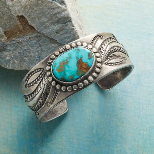 CHINOOK TURQUOISE CUFF view 1