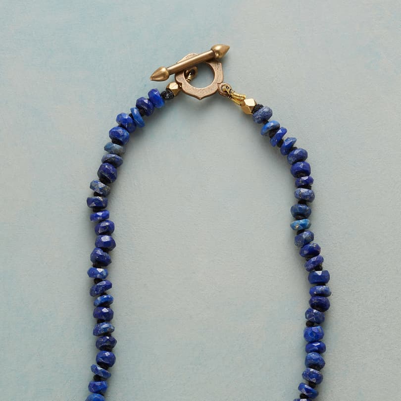 LONG ON LAPIS NECKLACE view 2