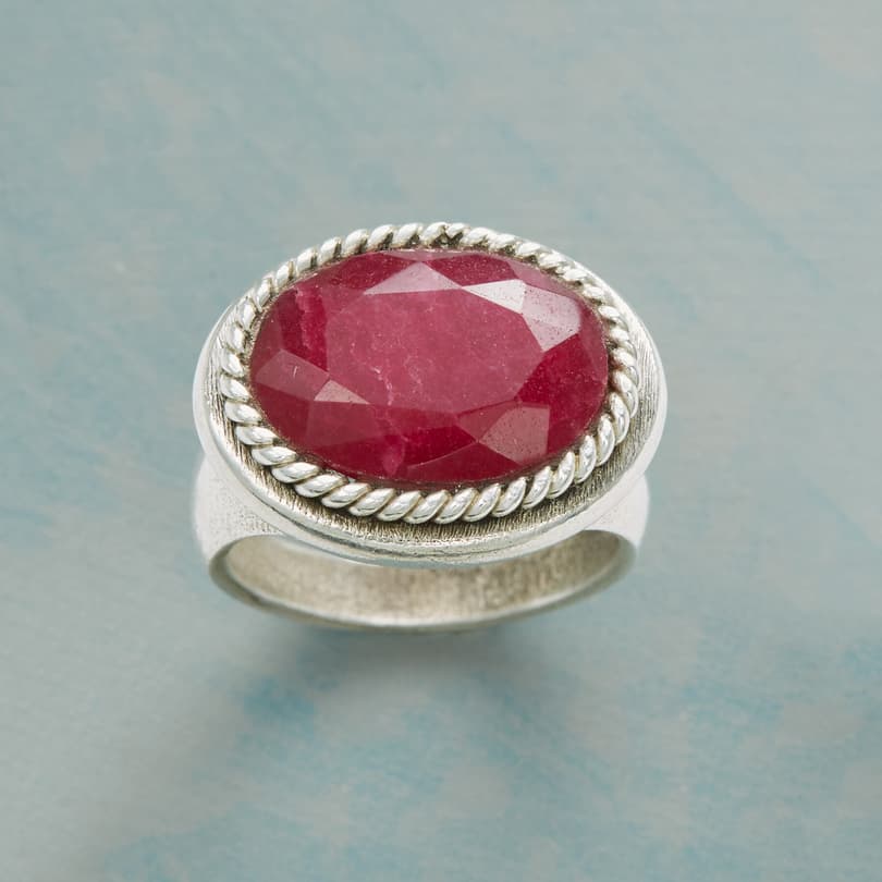 FOREVER RUBY RING view 1
