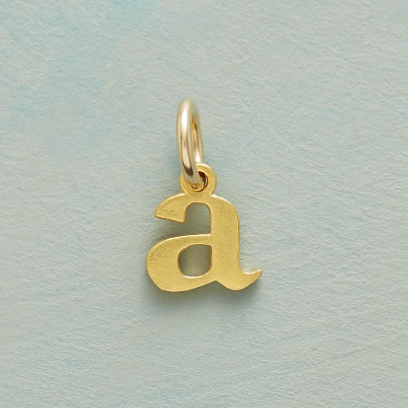 LOVE LETTERS CHARM GOLD view 1