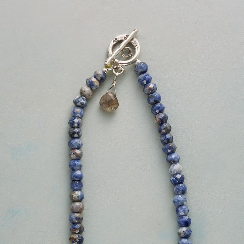 SODALITE SUNDROP NECKLACE view 2