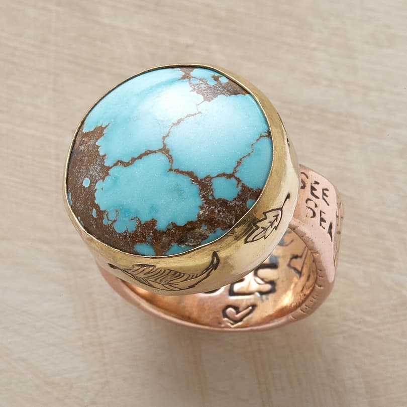 TURQUOISE TESTAMENT RING view 1