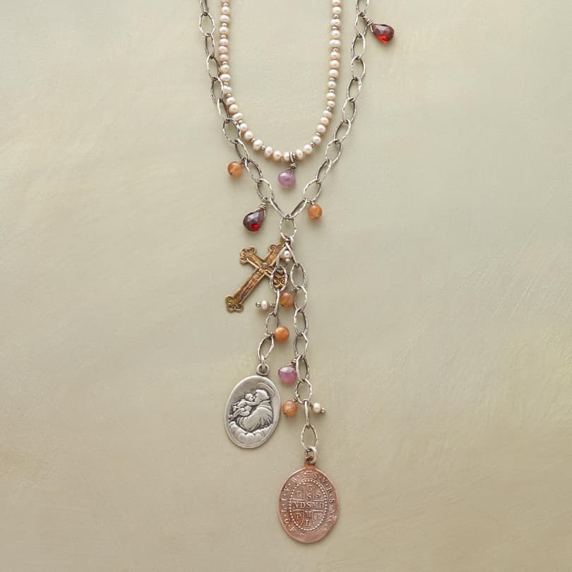 DOUBLY CHARMED NECKLACE view 1