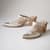 LACEY LASER MULES view 1 CHAMPAGNE
