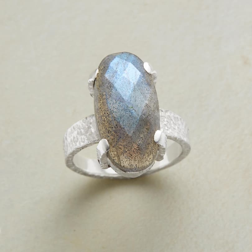 UNMISTAKABLE LABRADORITE RING view 1