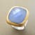 CHECKERBOARD CHALCEDONY RING view 1