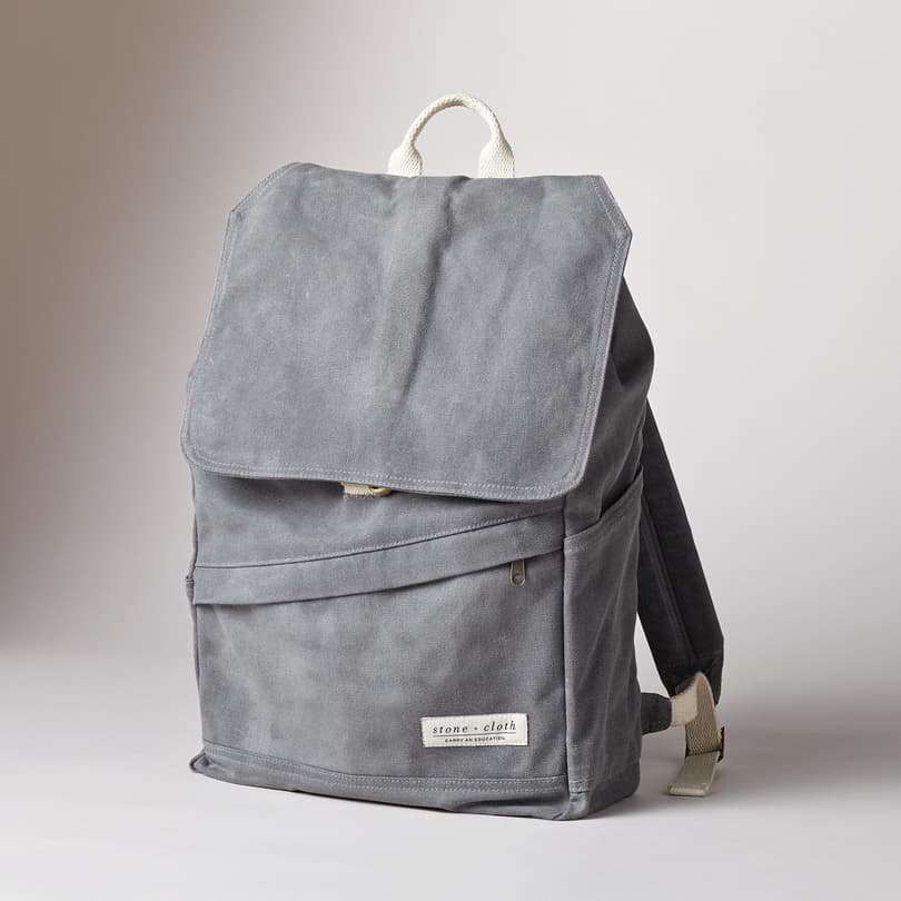 LUCAS BACKPACK view 1 GRAY
