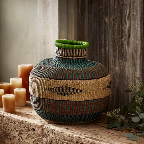 Manorbe One-Of-A-Kind Cape Basket View 1