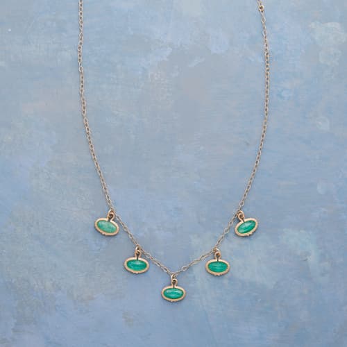 Pietra Emerald Necklace View 1