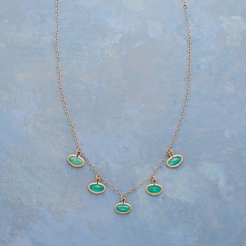 Pietra Emerald Necklace View 1