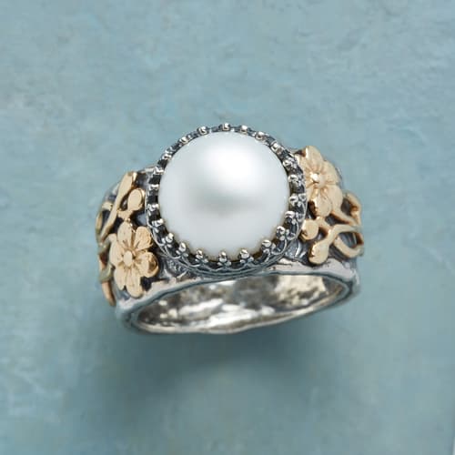 NOUVEAU TOUCH PEARL RING view 1
