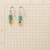 TURQUOISE TOWER EARRINGS view 1