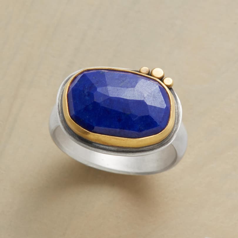 EXCEPTIONAL LAPIS RING view 1