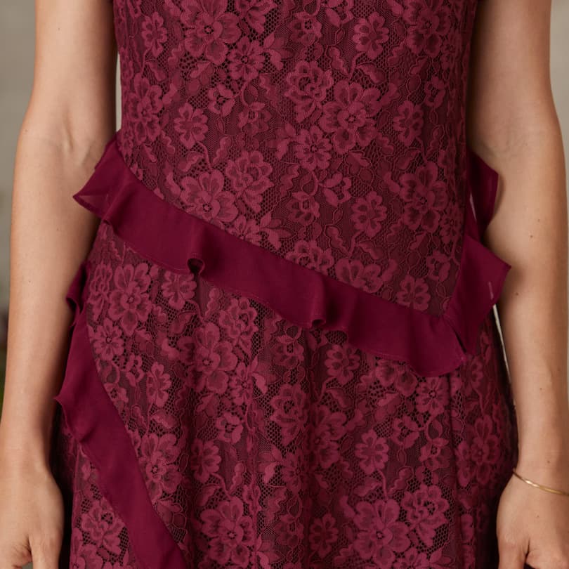 D&#39;orsay Lace Dress, Petite View 5