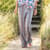 ROXIE STRIPED PANTS view 1 RED/BLUE